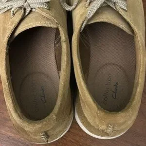 Clark’s Collection Suede Forge Vibe Oxford Tan Men’s 9 Clarks Men main image 2
